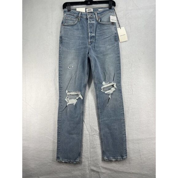 Citizens of Humanity Sabine High Rise Jeans Size 26 Confessions Distressed - Picture 2 of 16